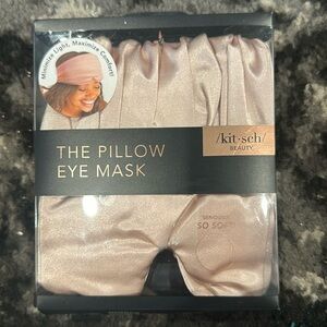 Kitsch Satin Pillow Eyemask. New in box.